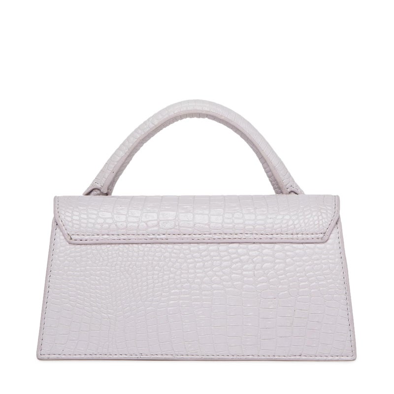 KLEIO Vegan Leather Top Crossbody Sling Handbag for Women - Lilac - Image 5